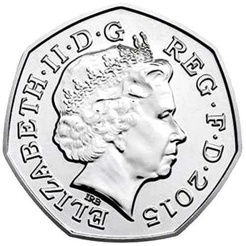 50 пенсов 2015, 75 лет битвы за Британию [Великобритания]