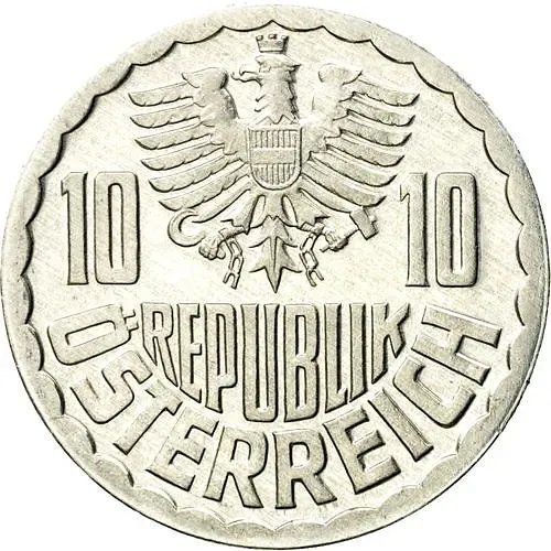 10 грошей 1981 [Австрия]