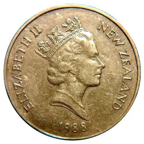 50 центов 1988 [Новая Зеландия]