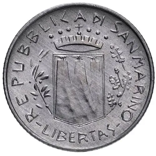 2 лиры 1981, Мир [Сан-Марино]