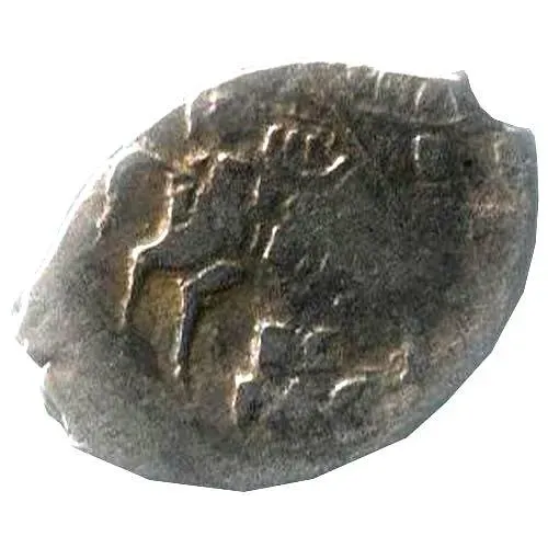 копейка Михаила Федоровича 1613-1645, с именем Михаила К-МК/ОС-Ч [Москва]