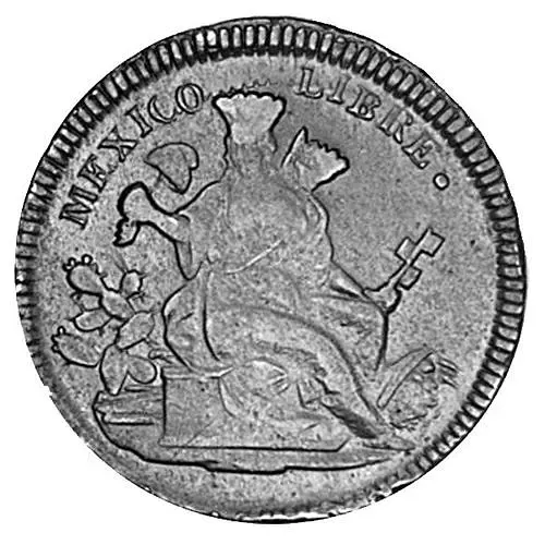 ¼ реала 1828-1860 [Мексика]