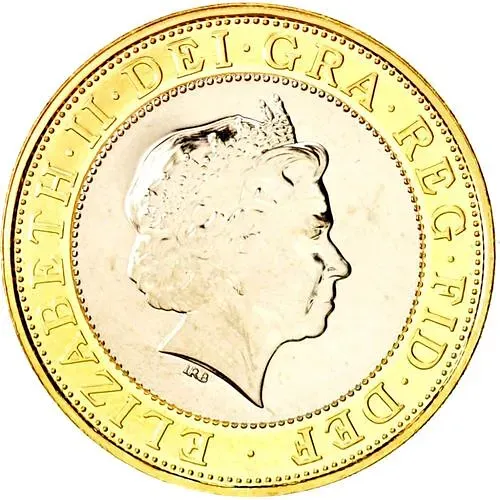 2 фунта 2014, 500 лет Trinity House [Великобритания]