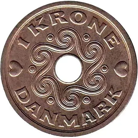 1 крона 1993 [Дания]