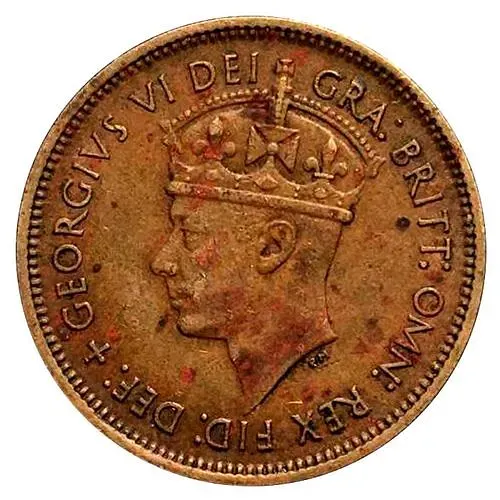 1 шиллинг 1949, KN, знак монетного двора: "KN" - Кингз Нортон Металл, Бирмингем [Британская Западная Африка]