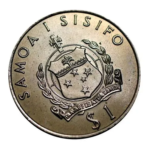 1 тала 1992, 40 лет правлению Королевы Елизаветы II [Самоа]