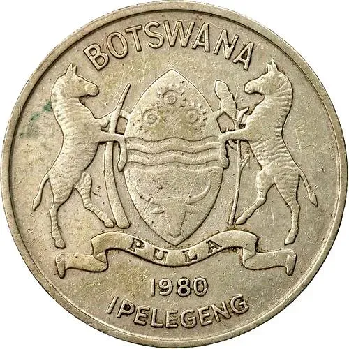 50 тхебе 1980 [Ботсвана]
