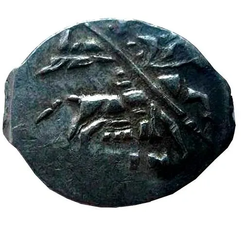 копейка Василия Ивановича Шуйского 1610, РIН [Новгород]