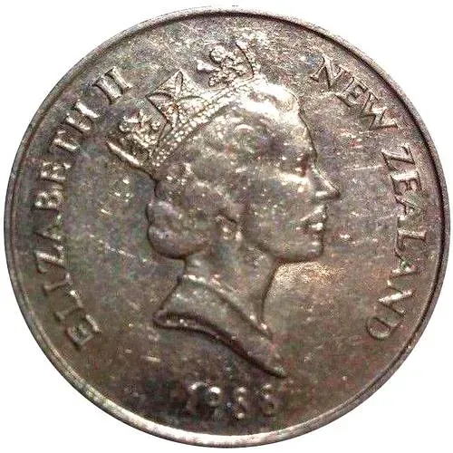 10 центов 1988 [Новая Зеландия]