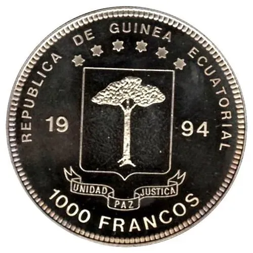 1000 франков 1994, Чемпионат мира по футболу 1994 [Экваториальная Гвинея]