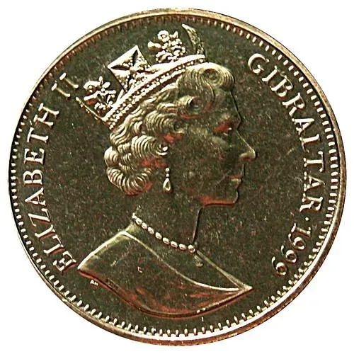 1 крона 1999, Мир в войне - Лондонский блиц [Гибралтар]