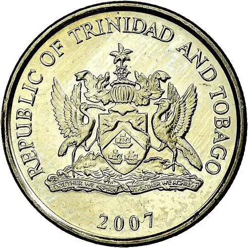 25 центов 2007 [Тринидад и Тобаго / Тринидад]