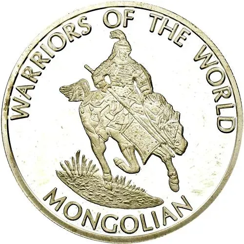 10 франков 2010, Воины мира - Монгол [Демократическая Республика Конго]