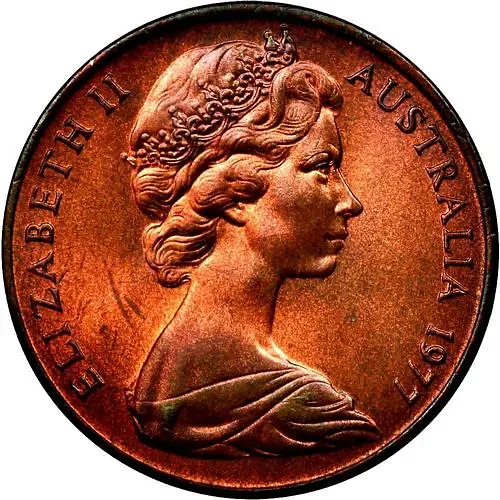 2 цента 1977 [Австралия]