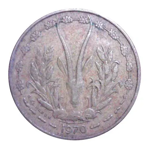 10 франков 1970 [Западная Африка (BCEAO)]