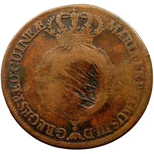 ½ Macuta 1783-1786 [Angola]