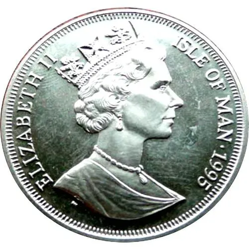 1 крона 1995, Человек в полёте - Икар [Остров Мэн]