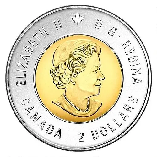 2 доллара 2016, 75 лет Битве за Атлантику [Канада]