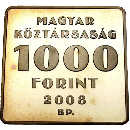 1000 Forint 2008, 115th Anniversary of the Telefon Hírmondó News Service [Hungary]
