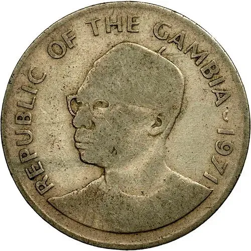 50 бутутов 1971 [Гамбия]
