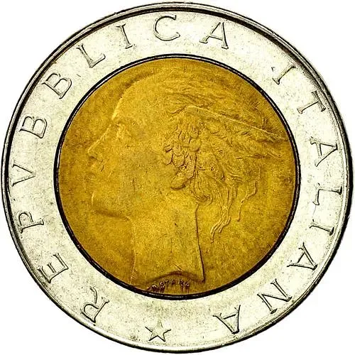 500 лир 1986 [Италия]