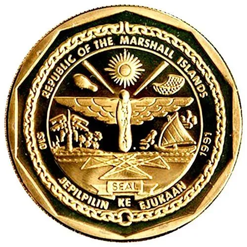 10 долларов 1991, Ил-2 [Маршалловы Острова]