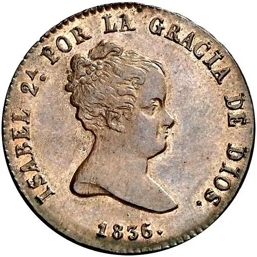4 мараведи 1835-1836 [Испания]
