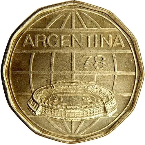 100 песо 1977-1978, Чемпионат мира по футболу, Аргентина 1978 [Аргентина]