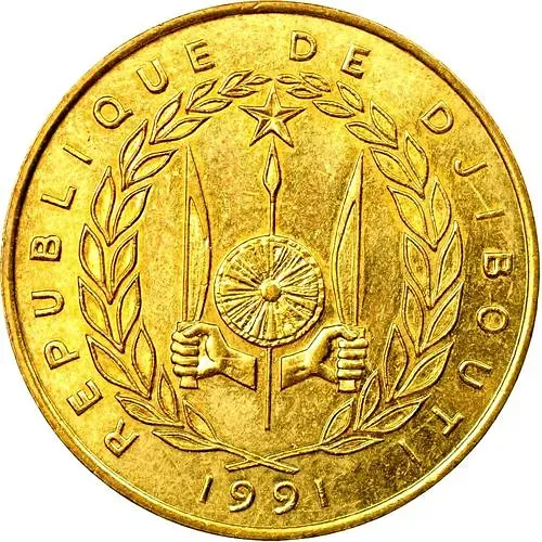 20 франков 1991 [Джибути]