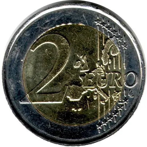 2 евро 2000, регулярный чекан Бельгии [Бельгия]