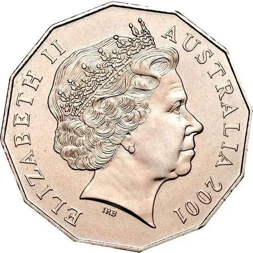50 центов 2001, Тасмания [Австралия]