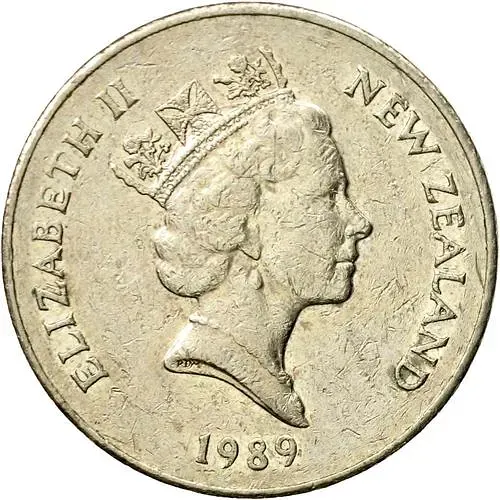 20 центов 1989 [Новая Зеландия]