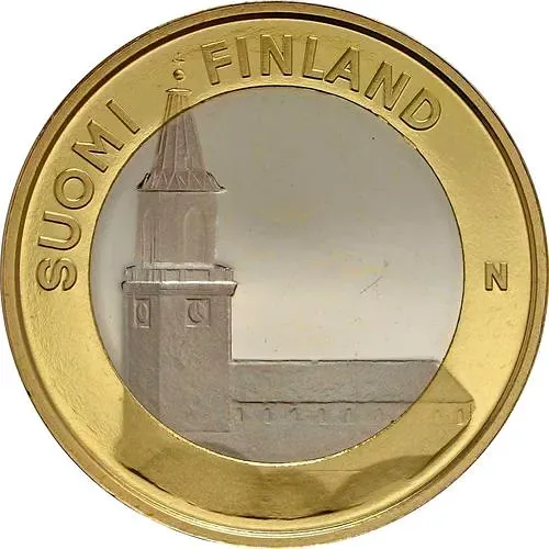 5 евро 2013, Исторические регионы Финляндии. Строения - Исконная Финляндия [Финляндия]