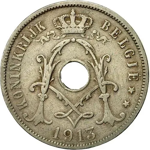 25 сантимов 1913, BELGIË [Бельгия]
