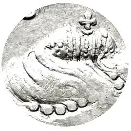 1 Ruble 1738, Moscow Type, 6 Pearls in Hair