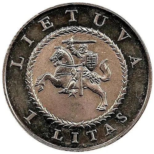 1 лит 2004, 425 лет Вильнюсскому университету [Литва]