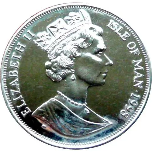 1 крона 1998, Реформирование церкви 1517 год [Остров Мэн]