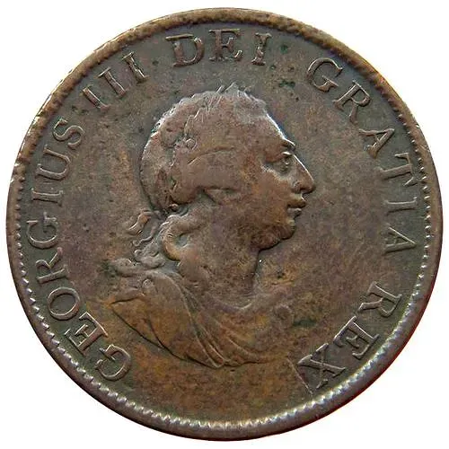 ½ пенни 1799 [Великобритания]