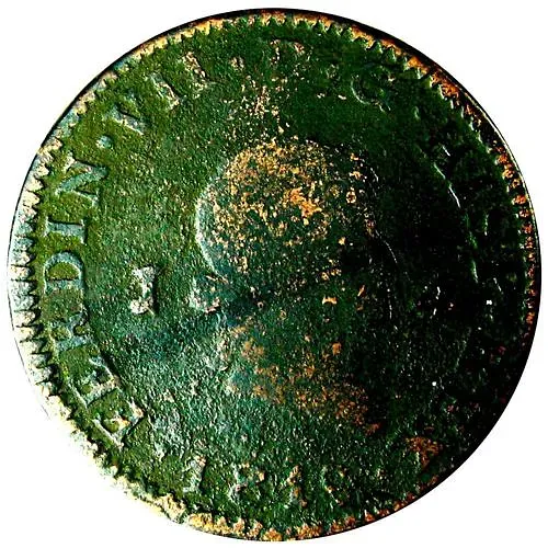 4 мараведи 1817-1820 [Испания]