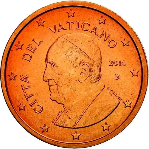 2 евроцента 2014-2016 [Ватикан]