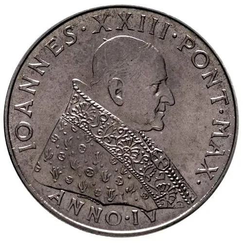 50 лир 1962, Второй Вселенский собор [Ватикан]