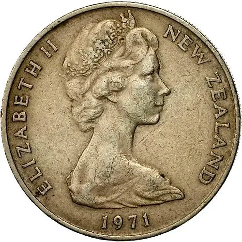 20 центов 1971 [Новая Зеландия]