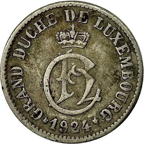 5 сантимов 1924 [Люксембург]
