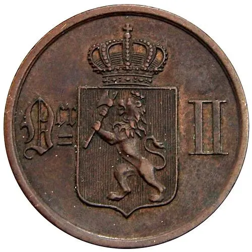 2 эре 1893 [Норвегия]