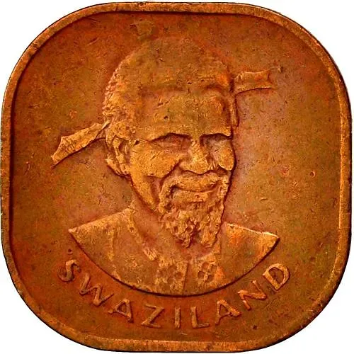 2 цента 1974-1982 [Свазиленд]