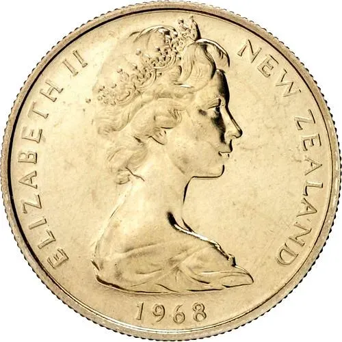 5 центов 1968 [Новая Зеландия]