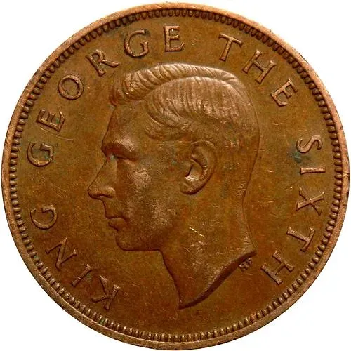 1 пенни 1952 [Новая Зеландия]