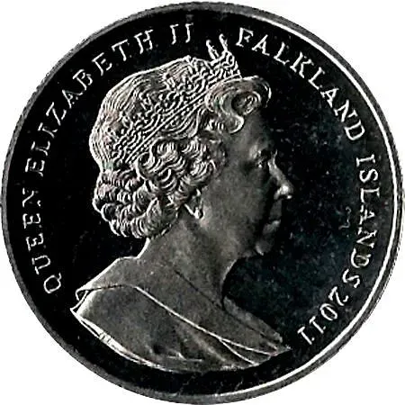 1 крона 2011, Королевская свадьба [Фолклендские острова]