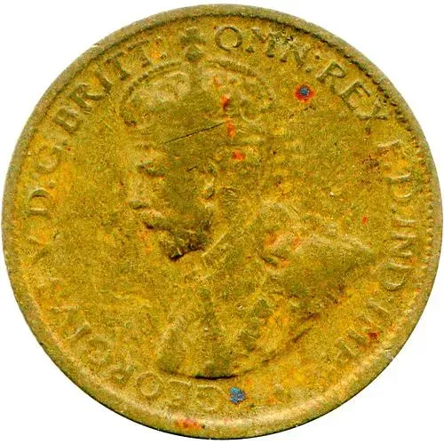 6 пенсов 1920, латунь [Британская Западная Африка]