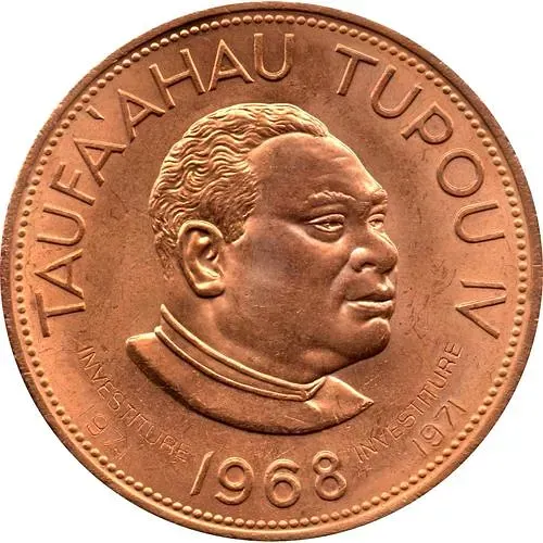 1 паанга 1968, Облачение [Тонга]